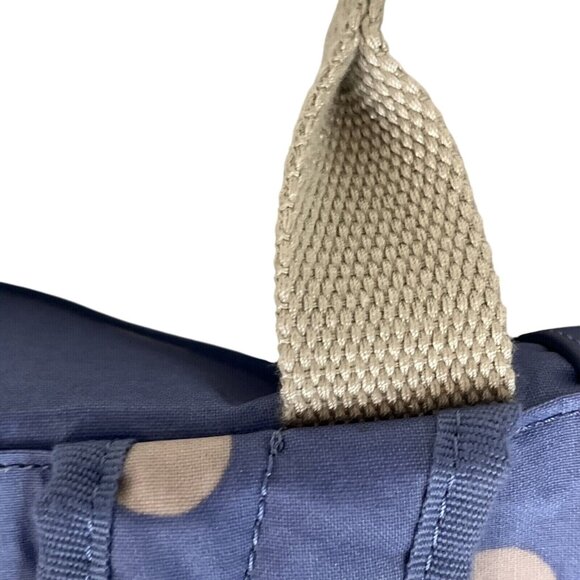 Cath Kidston London Light Blue Polka Dot Fold Over Backpack NWOT - Picture 10 of 16